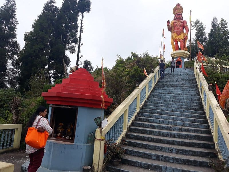  Hanuman Temple, Visit during Darjeeling to Kalimpong tour package by cab