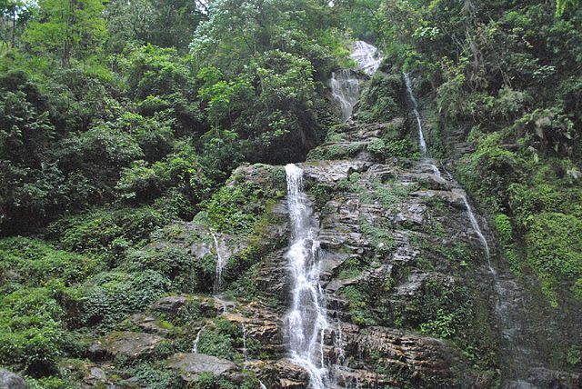 Kanchanjunga Waterfall,  visit during Gangtok To Pelling One day Tour