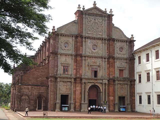 Basilica of Bom Jesus Places visit during One day Goa Local sightseeing Trip By Private cab