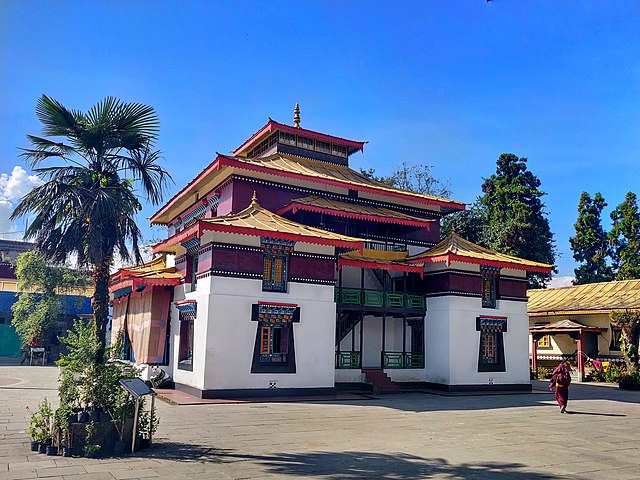 Enchey Monastery visit during Gangtok One day trip From Darjeeling