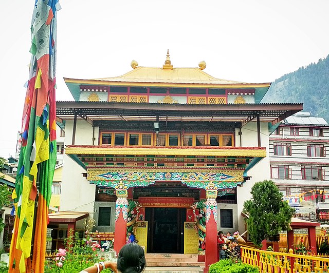 Himalayan Nyinmapa Tibetan Temple, covered in Manali Local Sightseeing package