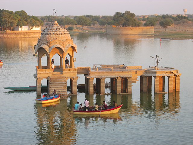 Gadisar Lake, visit during jaisalmer Local sightseeing