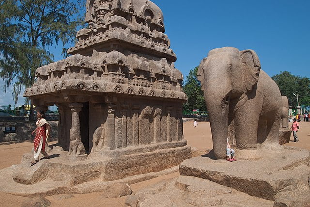 Five Rathas, Mahabalipuram One day tour