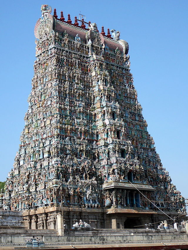 Meenakshi Amman Temple visit during Madurai Local sightseeing