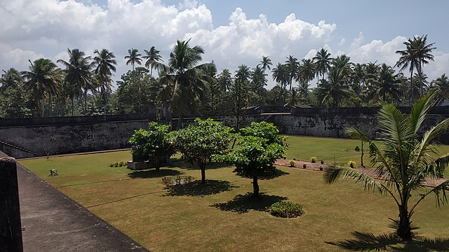 Anjuthengu Fort, Visit during One day Varkala Sightseeing Trip  By cab